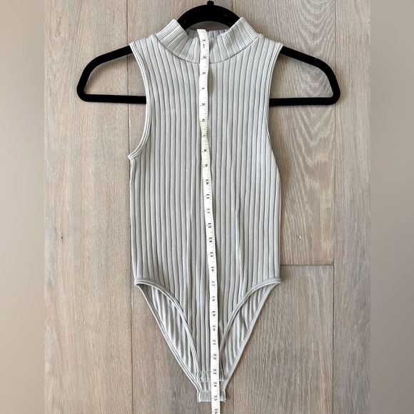 Zara seamless ribbed bodysuit NWOT - Picture 3 of 3